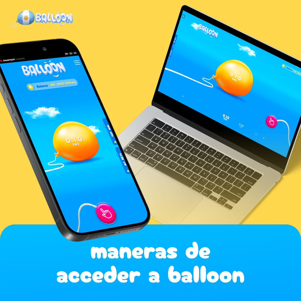 Pasos para descargar e instalar Balloon