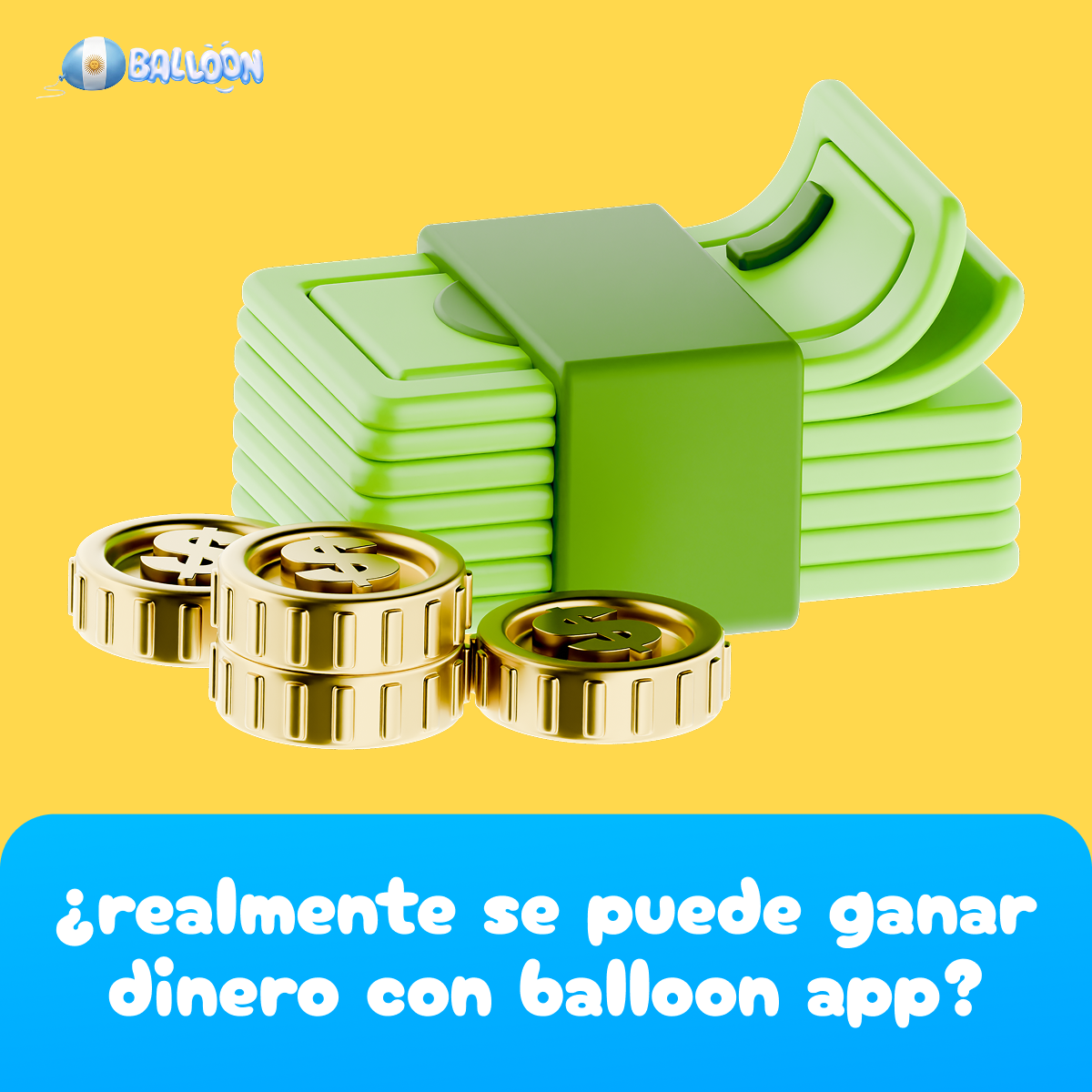 Realidad sobre ganancias en Balloon App