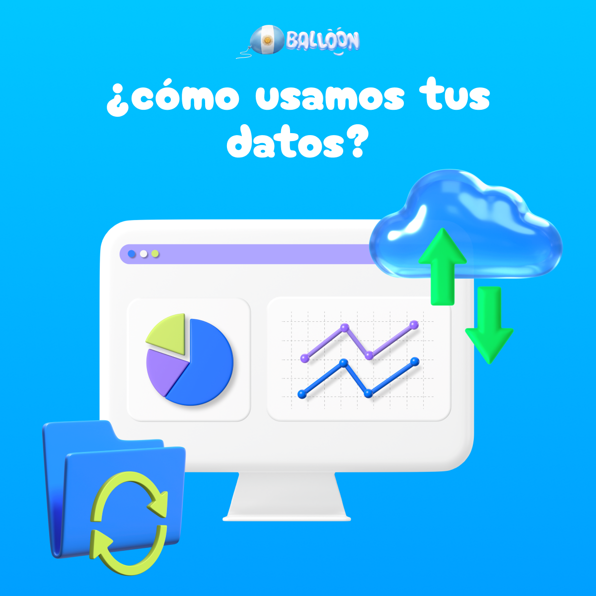 Uso de datos personales en Balloon